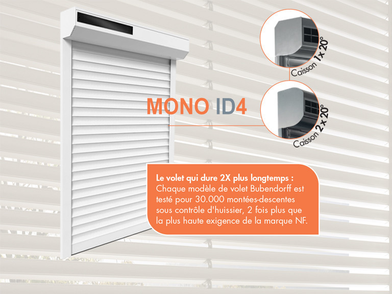 Image volet roulant solaire Mono ID4 Image volet roulant solaire Mono ID4